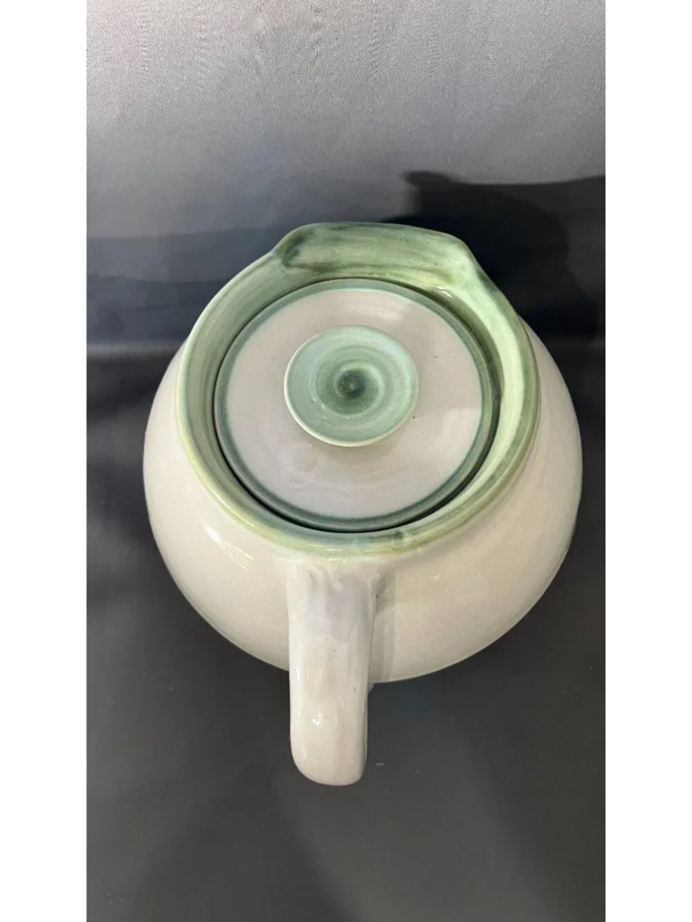 John B. Taylor Handcrafted Pottery Pitcher/Bean Pot With Lid – Harvest Theme